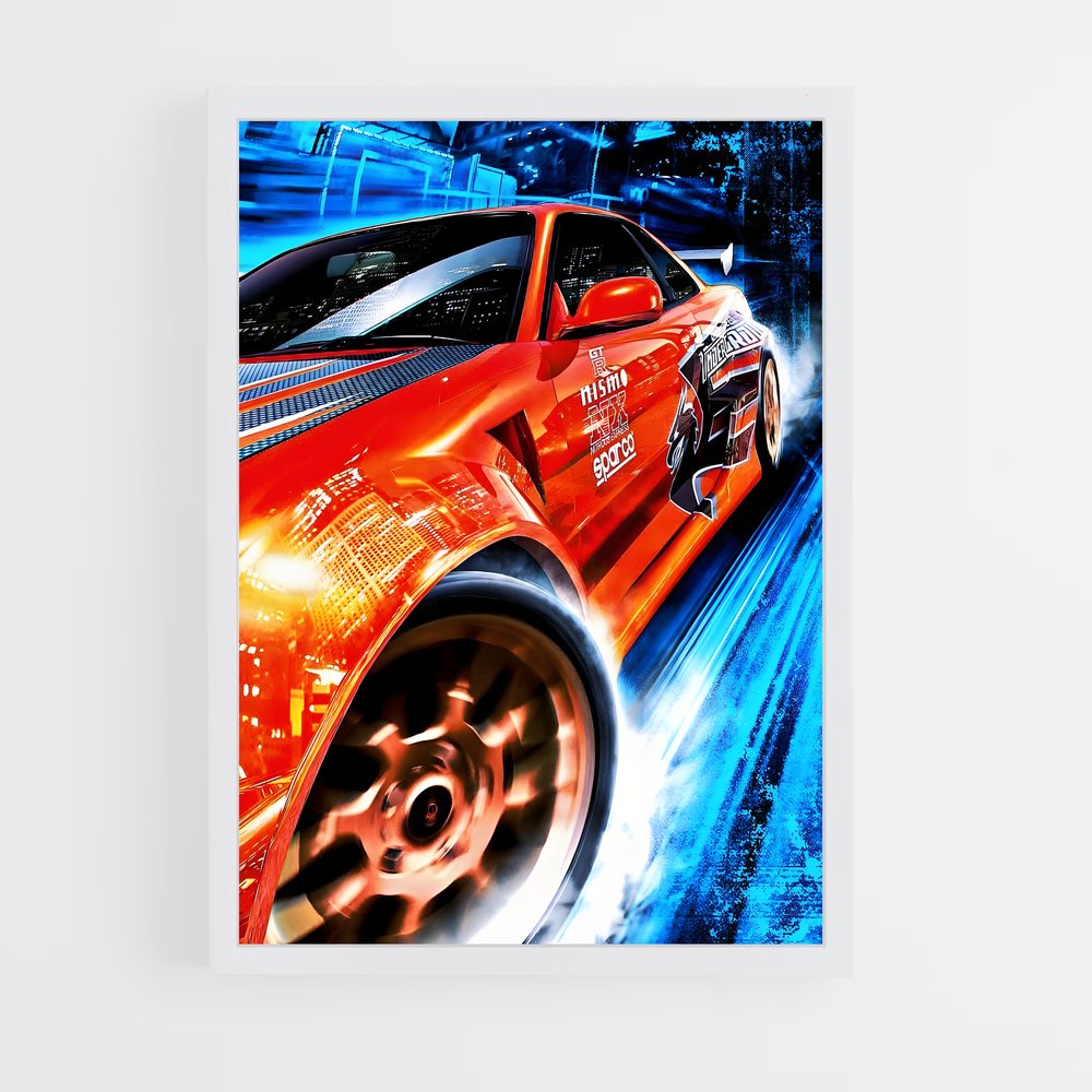 Poster Need for – affiche Need for speed (vue 3)